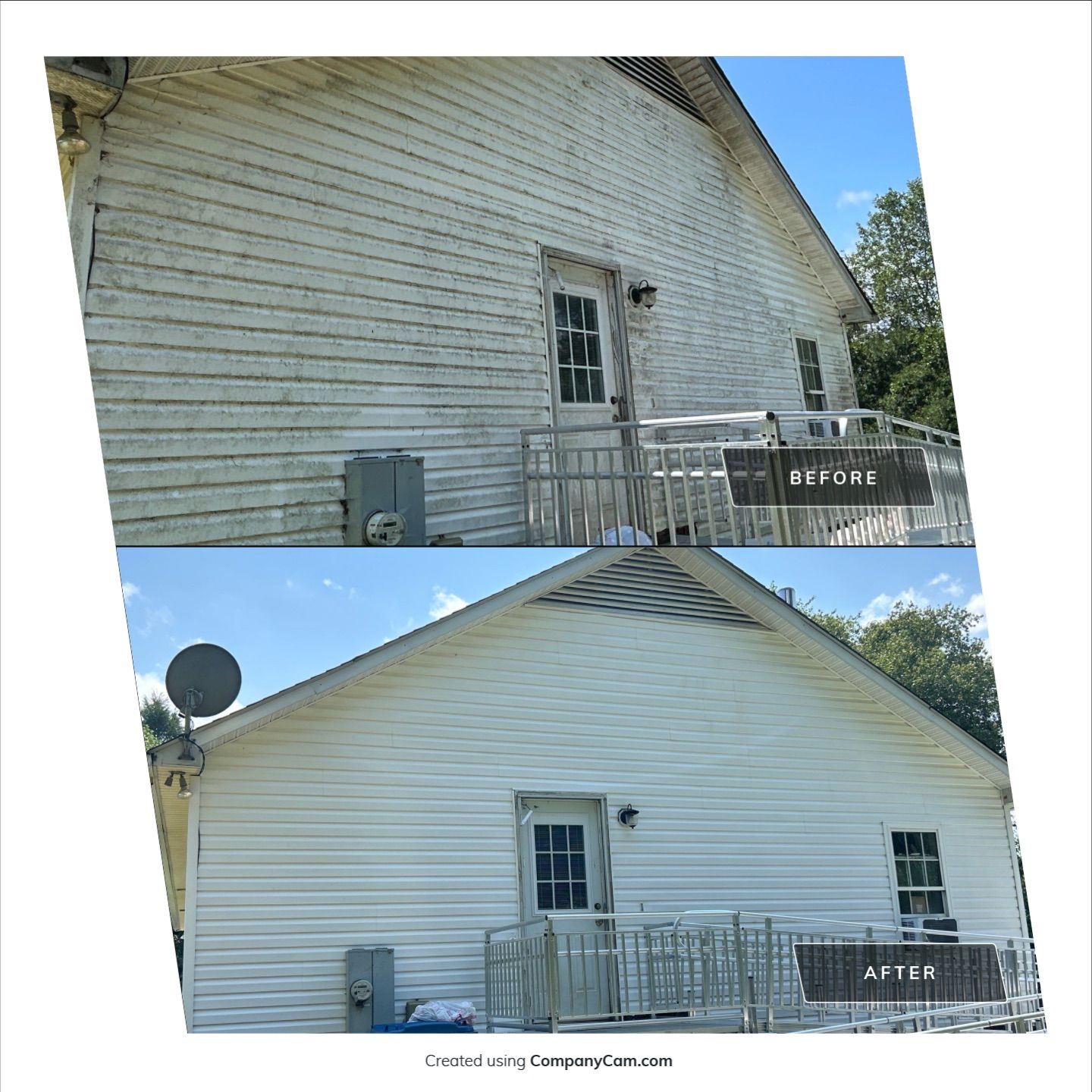 Vinyl Siding Restoration: Union Mill's Choice House Washing  Thumbnail